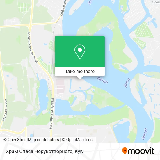 Храм Спаса Нерукотворного map