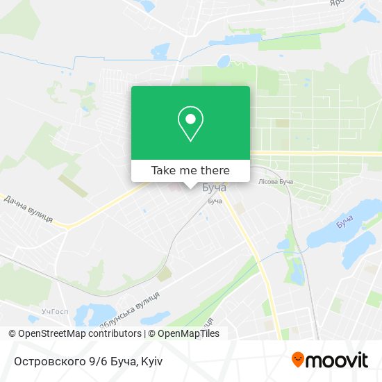 Островского 9/6 Буча map