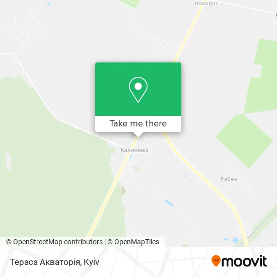 Карта Тераса Акваторія