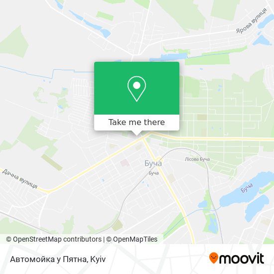 Автомойка у Пятна map