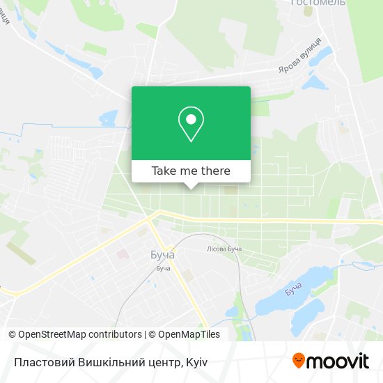 Пластовий Вишкільний центр map