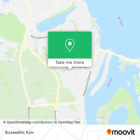 Возмеблі map