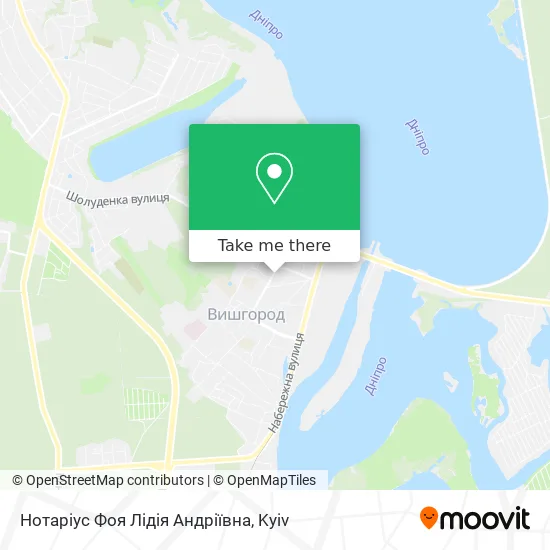 Нотаріус Фоя Лідія Андріївна map