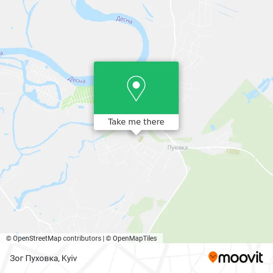 Карта Зог Пуховка