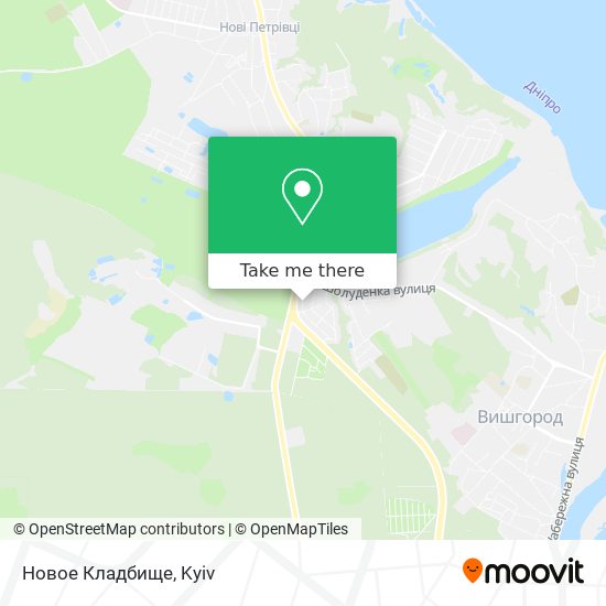 Новое Кладбище map