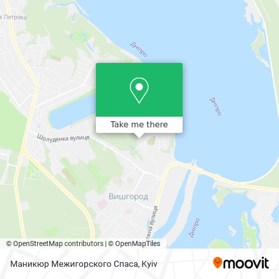 Карта Маникюр Межигорского Спаса