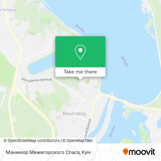 Карта Маникюр Межигорского Спаса