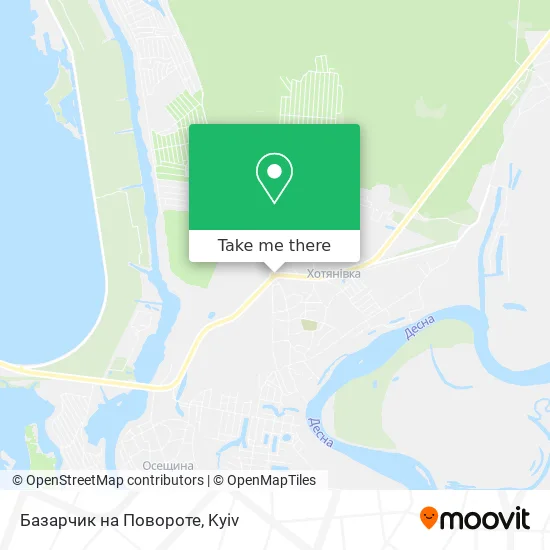 Карта Базарчик на Повороте