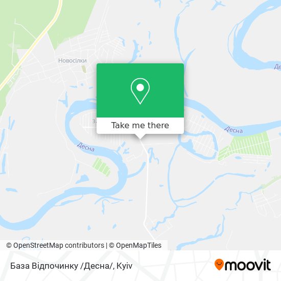 База Відпочинку /Десна/ map