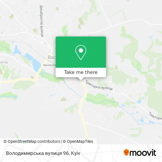 Володимирська вулиця 96 map