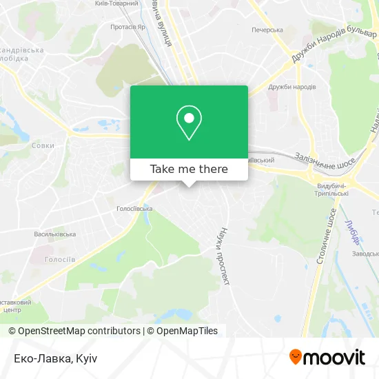 Карта Еко-Лавка