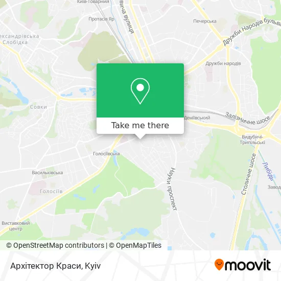 Карта Архітектор Краси