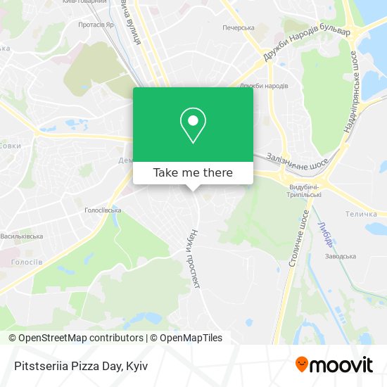 Pitstseriia Pizza Day map