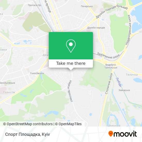 Спорт Площадка map