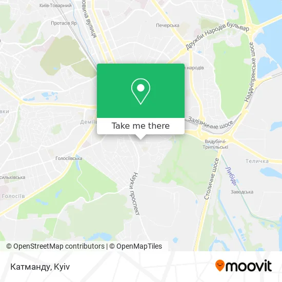 Катманду map