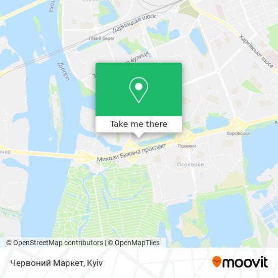 Червоний Маркет map