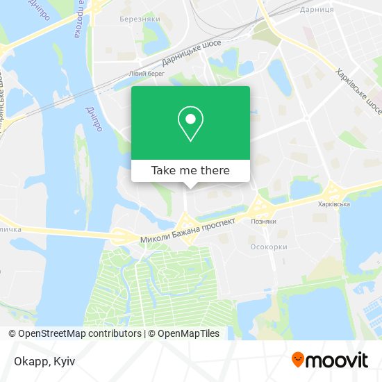 Okapp map