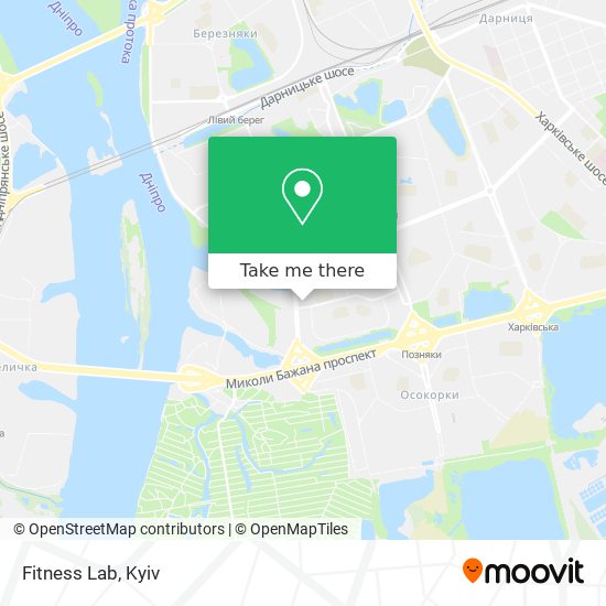 Fitness Lab map