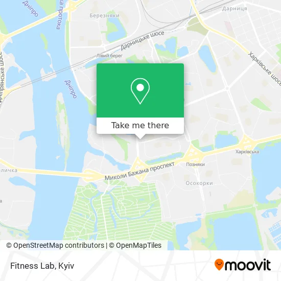 Карта Fitness Lab