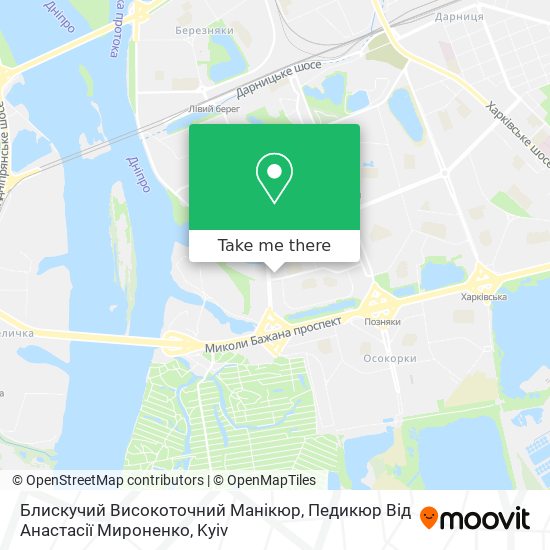 Блискучий Високоточний Манікюр, Педикюр Від Анастасії Мироненко map