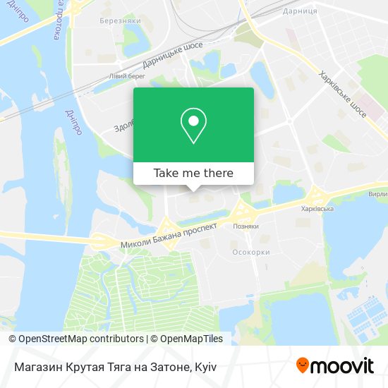 Магазин Крутая Тяга на Затоне map