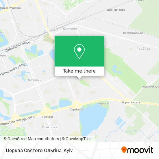 Церква Святого Ольгіна map