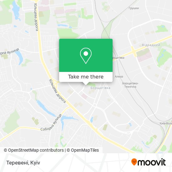 Теревені map