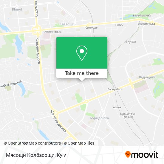 Мясощи Колбасощи map