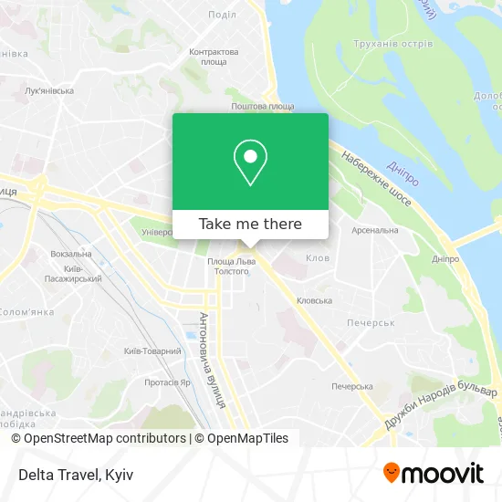 Карта Delta Travel