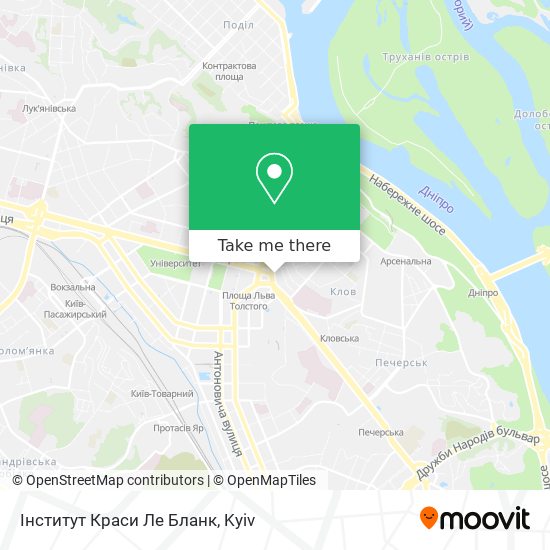 Інститут Краси Ле Бланк map