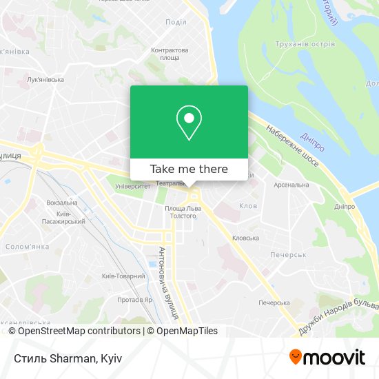Стиль Sharman map
