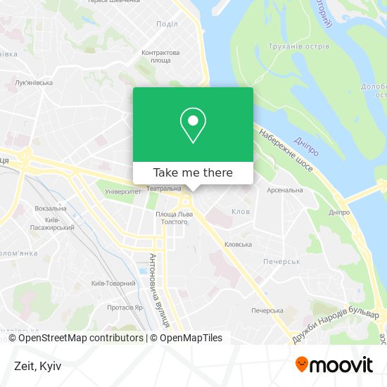 Zeit map