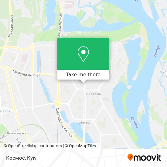 Карта Космос