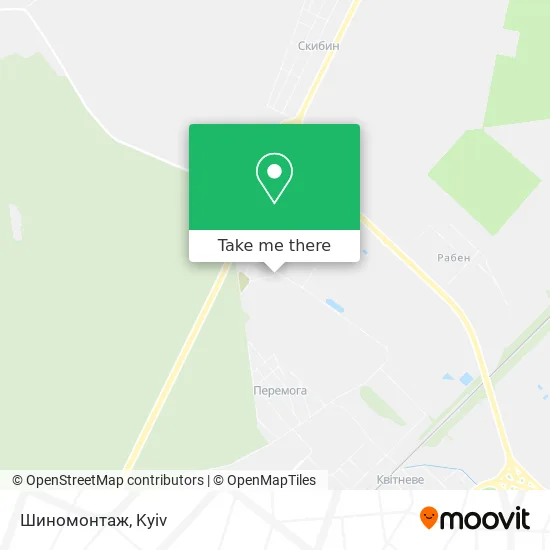 Шиномонтаж map