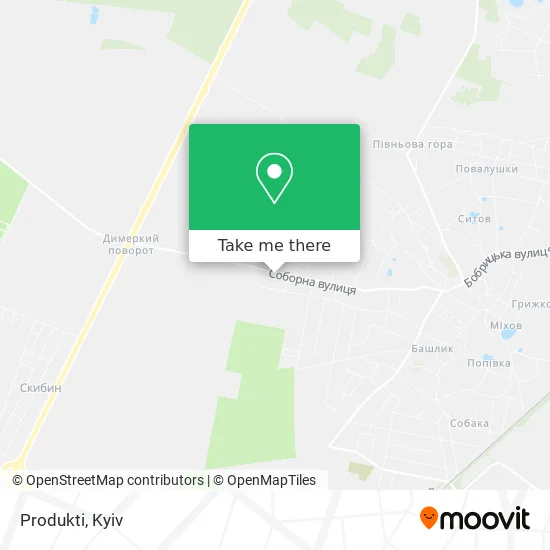 Produkti map