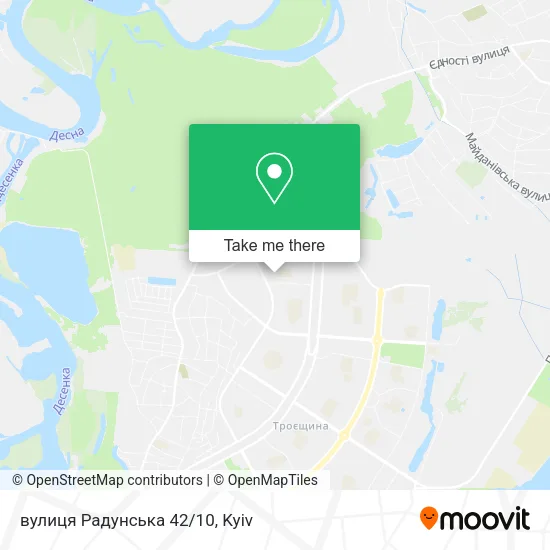 Карта вулиця Радунська 42/10