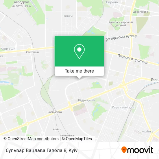 бульвар Вацлава Гавела 8 map