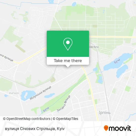 вулиця Січових Стрільців map