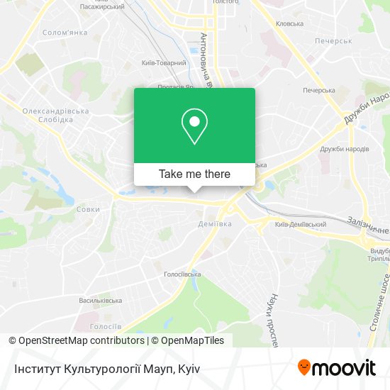 Інститут Культурології Мауп map