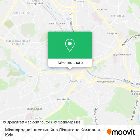 Міжнародна Інвестиційна Лізингова Компанія map
