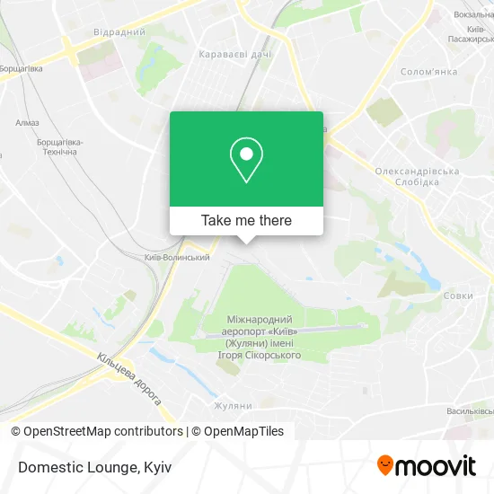 Карта Domestic Lounge