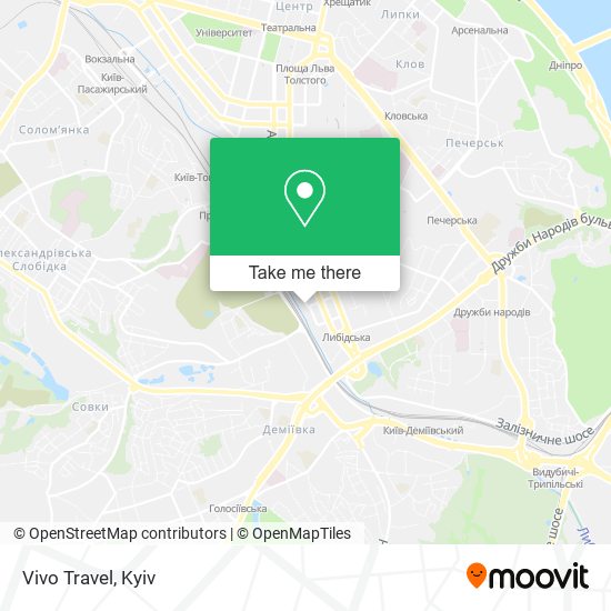 Vivo Travel map