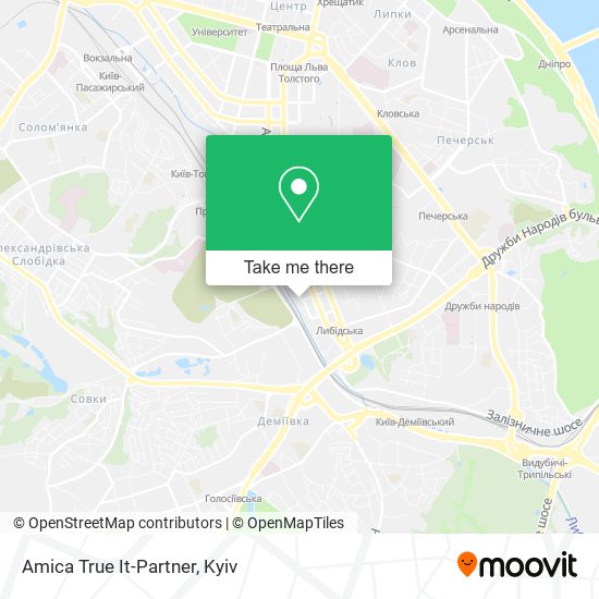 Amica True It-Partner map