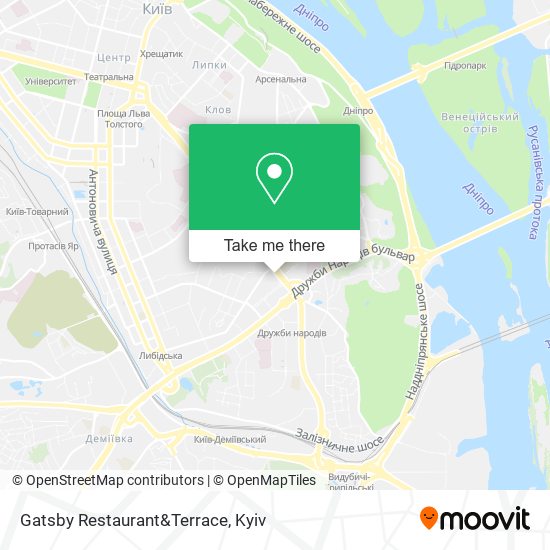 Gatsby Restaurant&Terrace map