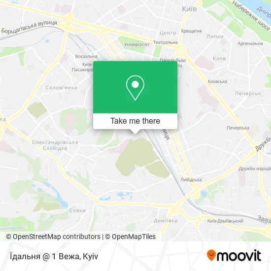 Їдальня @ 1 Вежа map