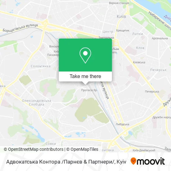 Карта Адвокатська Контора /Парнєв & Партнери/