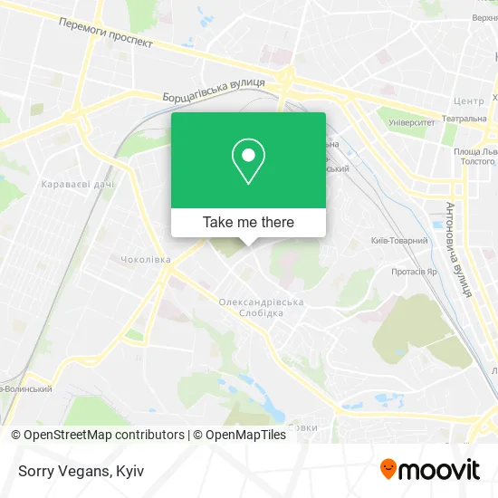 Карта Sorry Vegans