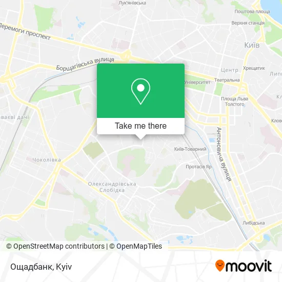 Ощадбанк map