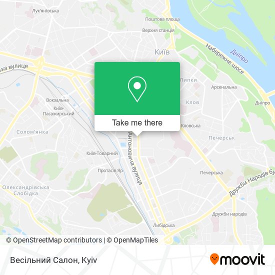 Весільний Салон map