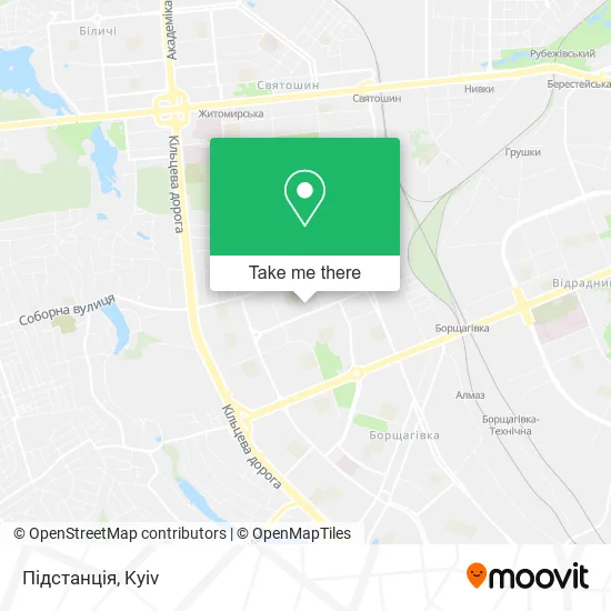 Підстанція map